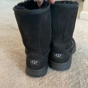 Black UGG boots
